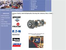 Tablet Screenshot of customclutch.com